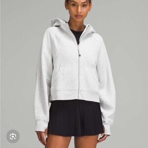 Lululemon Gray Zip-Up Hoodie